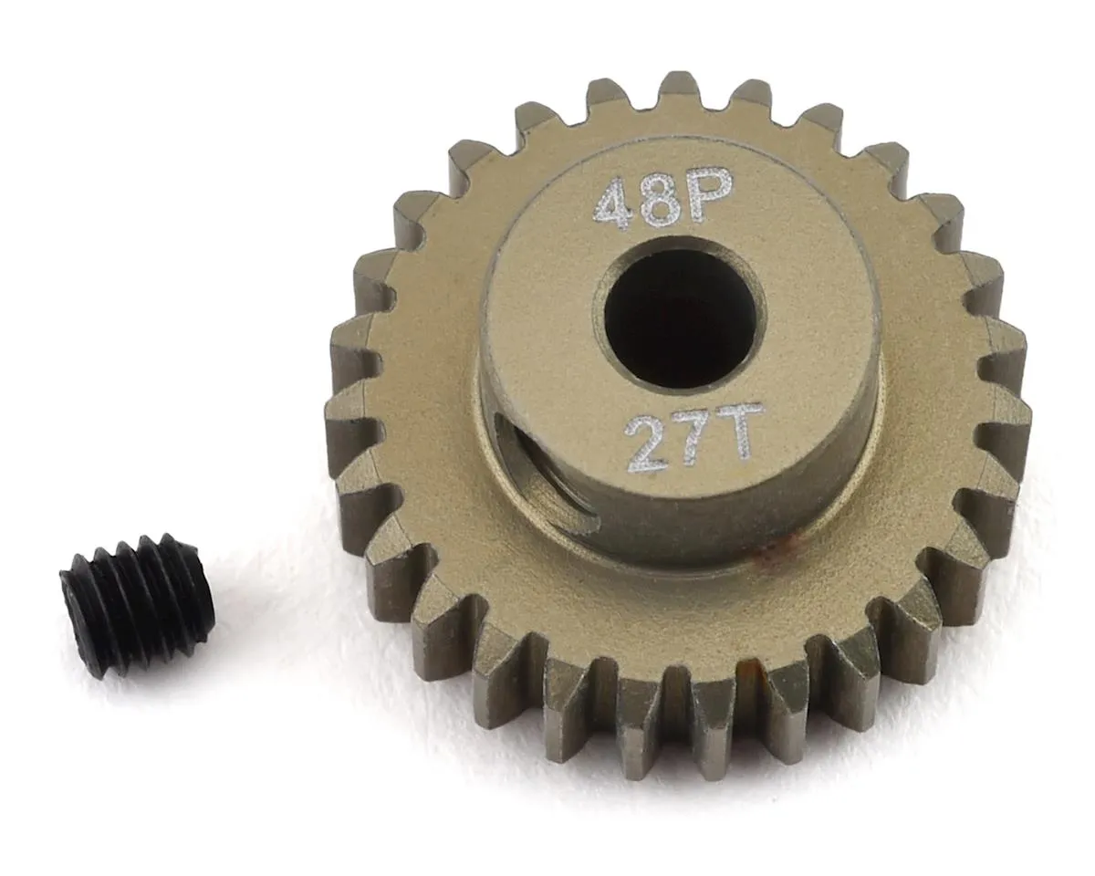 ProTek RC 48P Lightweight Hard Anodized Aluminum Pinion Gear (3.17mm Bore)