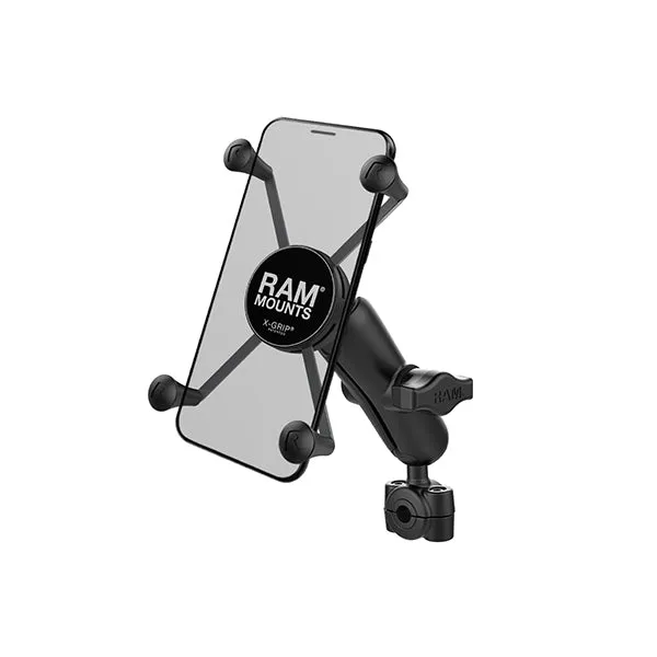 RAM® X-Grip® Large Phone Mount with RAM® Torque™ Small Rail Base (RAM-B-408-37-62-UN10U)