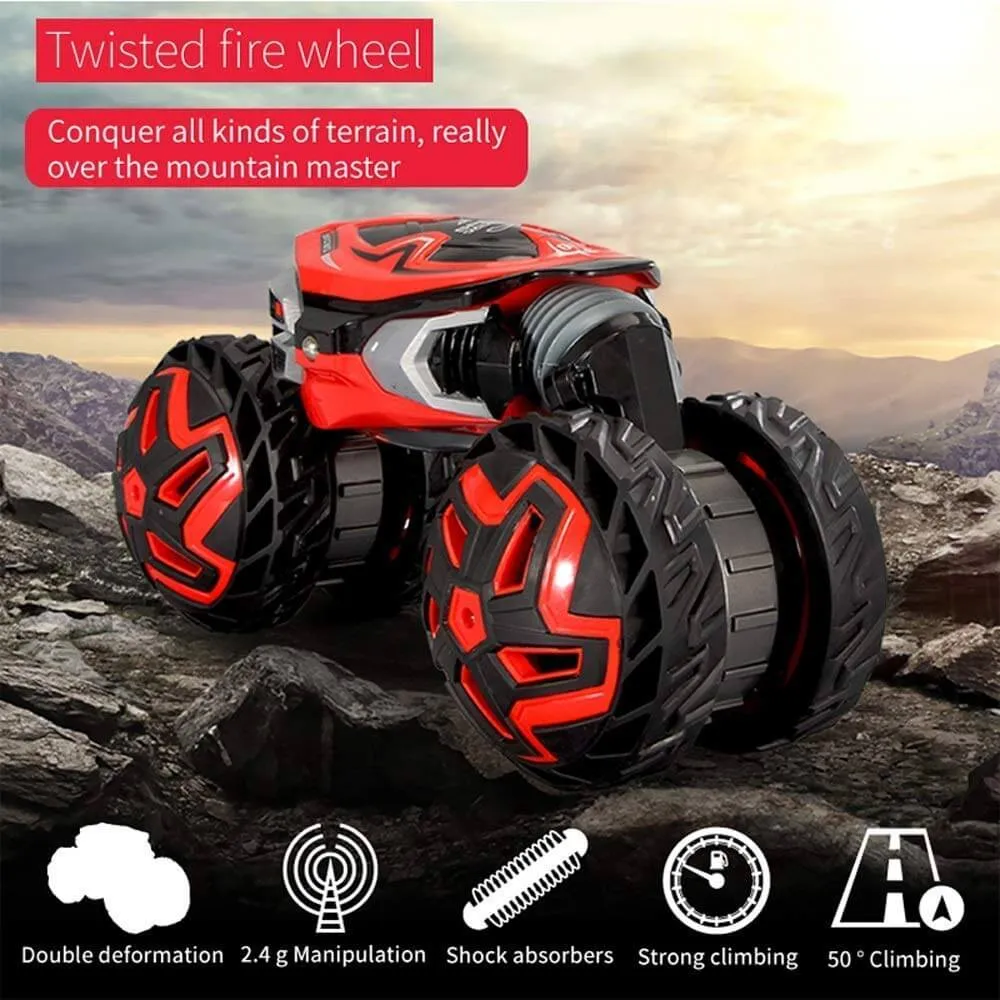 RC Cars For Kids - 1:12 Rugged Remote Control Car 2.4Ghz Off-Road dual motors Rock Crawler Transform All Terrains