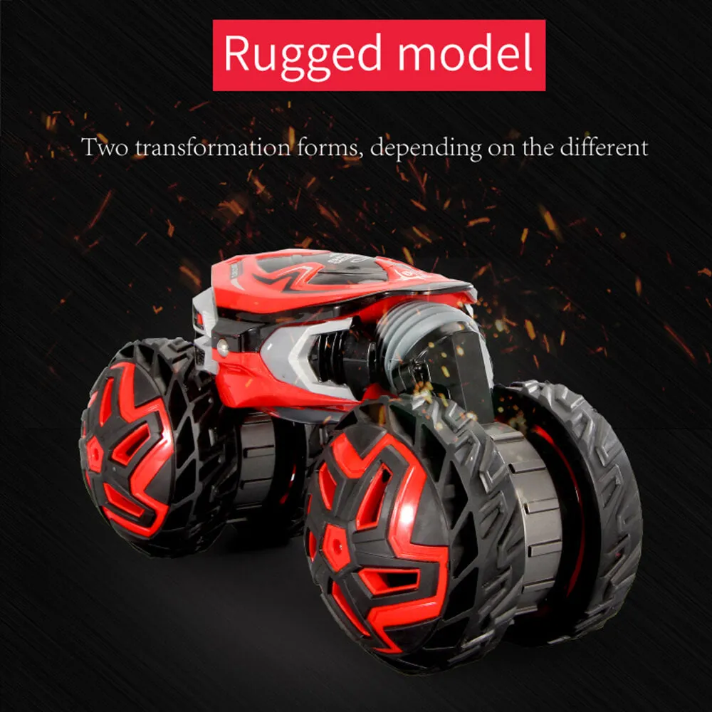 RC Cars For Kids - 1:12 Rugged Remote Control Car 2.4Ghz Off-Road dual motors Rock Crawler Transform All Terrains