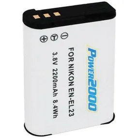 Rechargeable Lithium-Ion Battery for Nikon EN-EL23