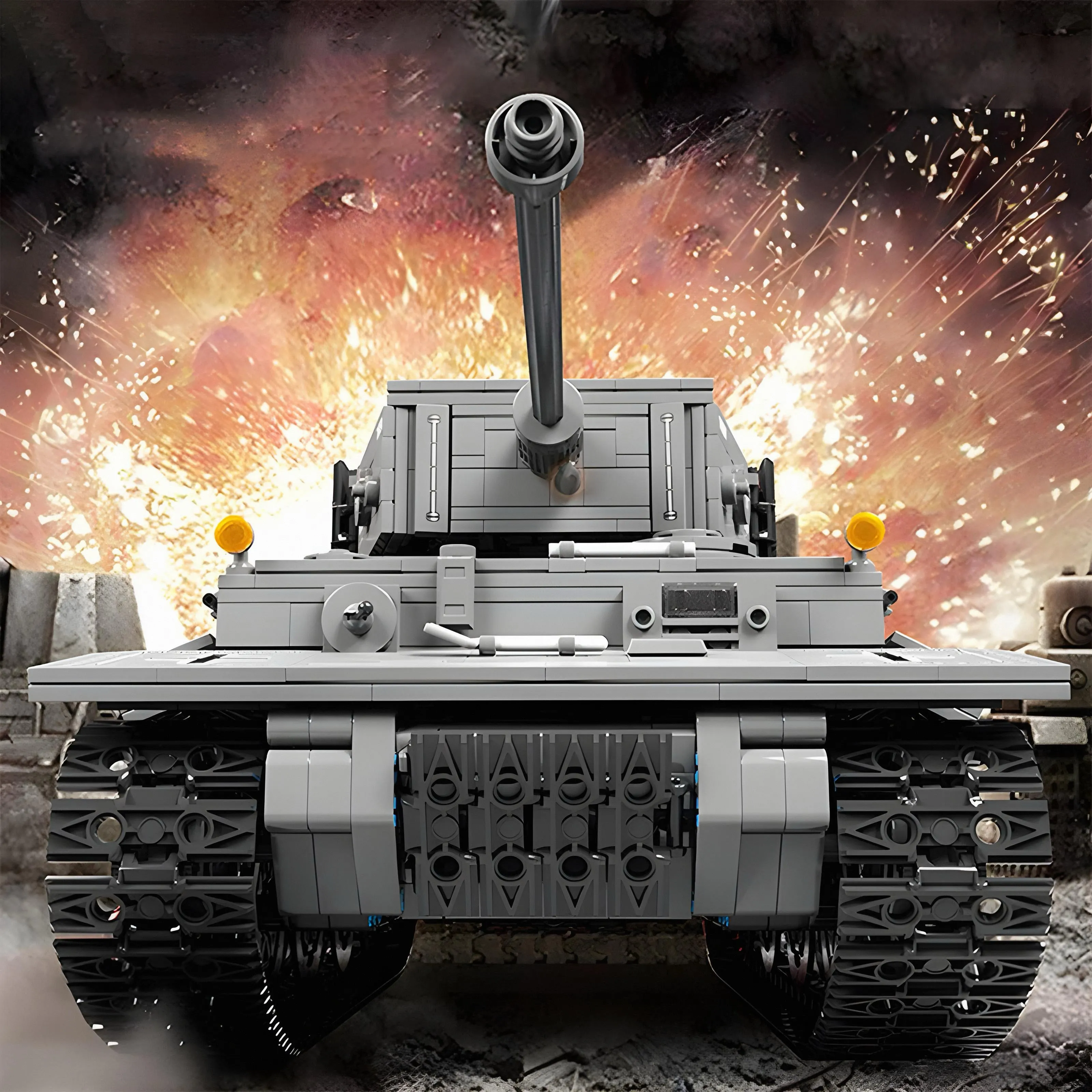 REMOTE CONTROLLED TIGER TANK | 2236PCS