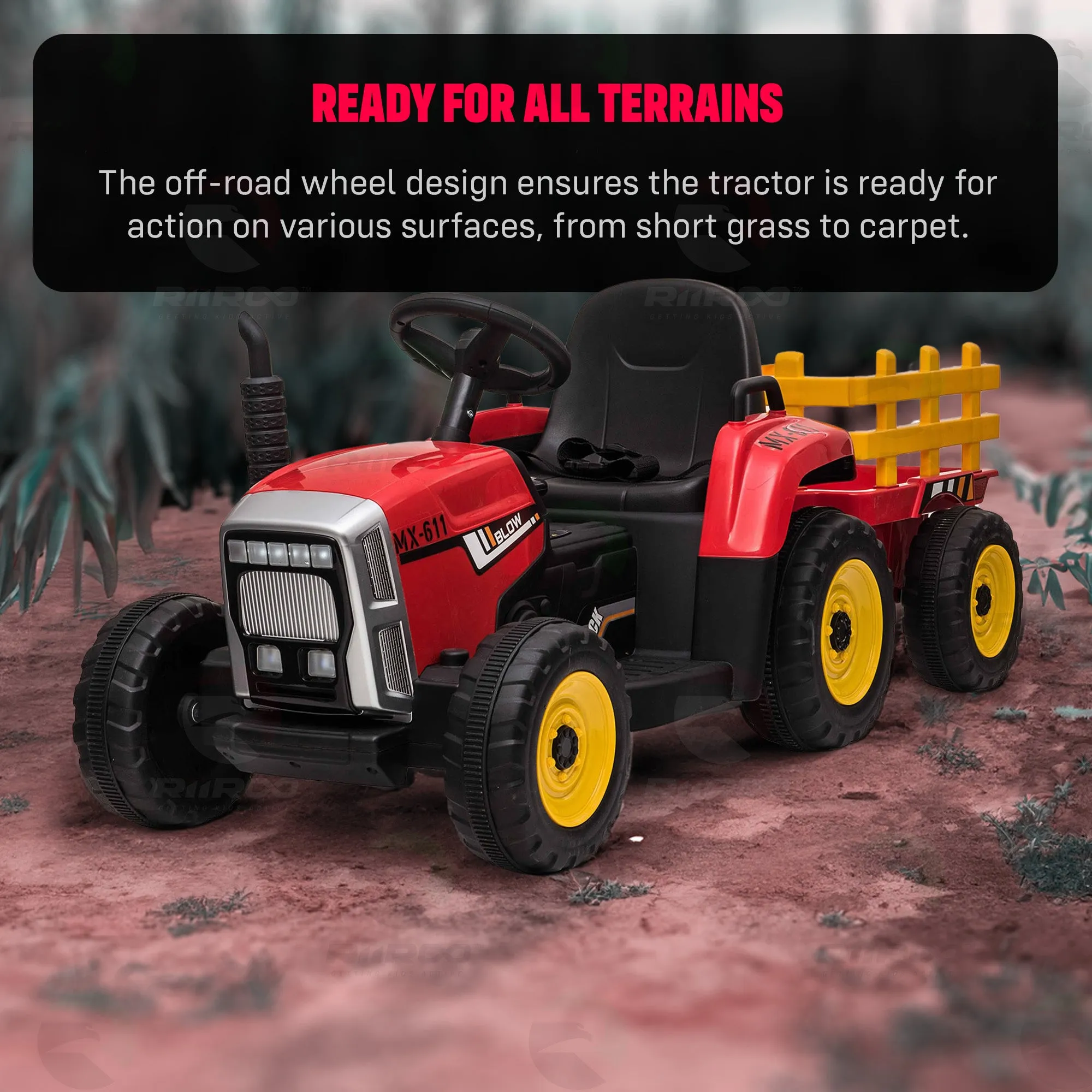 RiiRoo JDX™ Tractor with Trailer