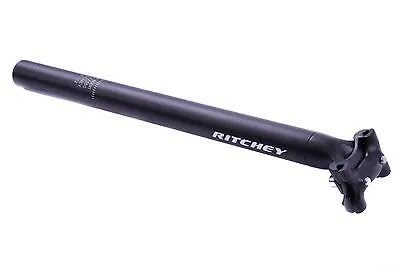 RITCHEY LIGHTWEIGHT ALLOY TWO PIECE SEAT POST 27.2mm x 350mm SEAT PIN MATT BLACK