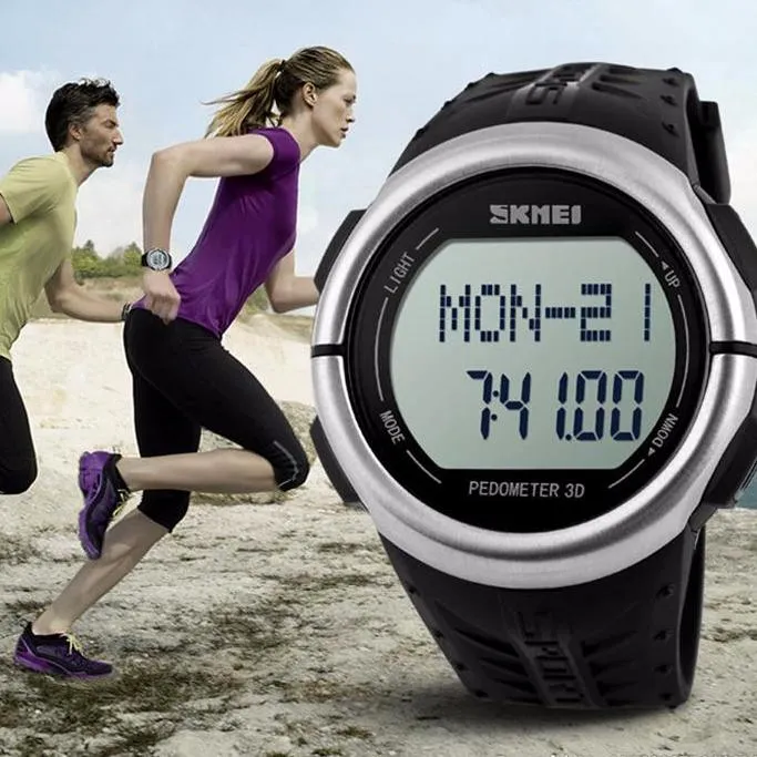 Run Counter Digital Watch