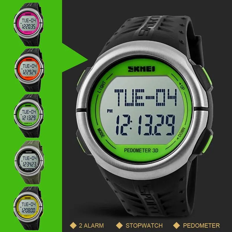 Run Counter Digital Watch