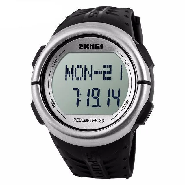 Run Counter Digital Watch