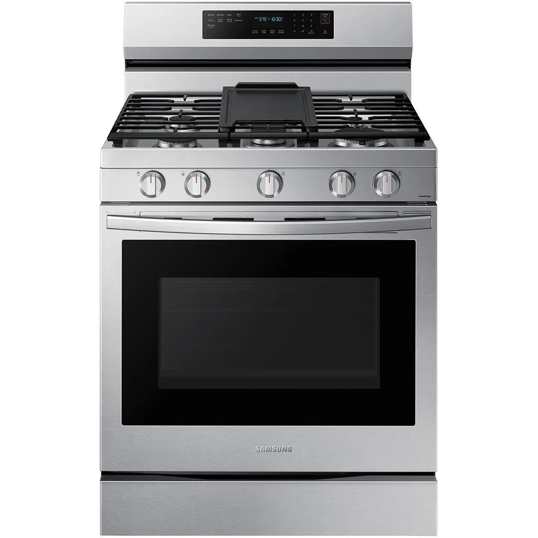 Samsung 30-inch Freestanding Gas Range with WI-FI Connect NX60A6711SS/AA