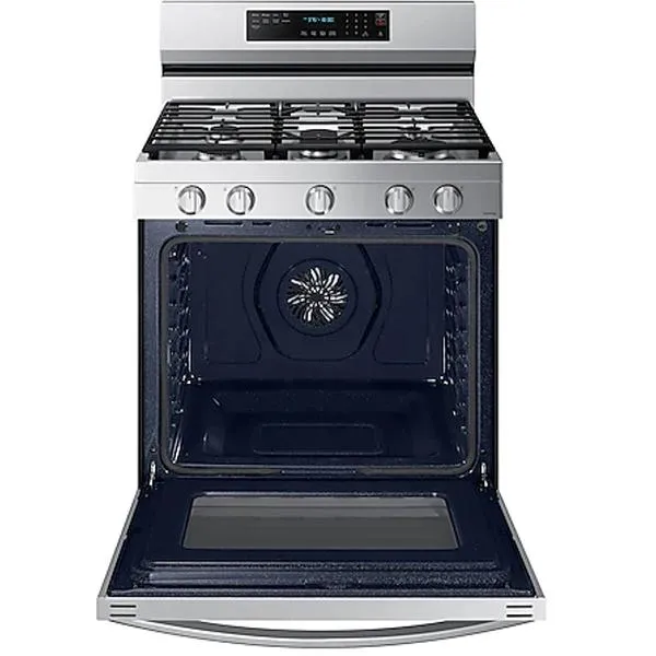 Samsung 30-inch Freestanding Gas Range with WI-FI Connect NX60A6711SS/AA