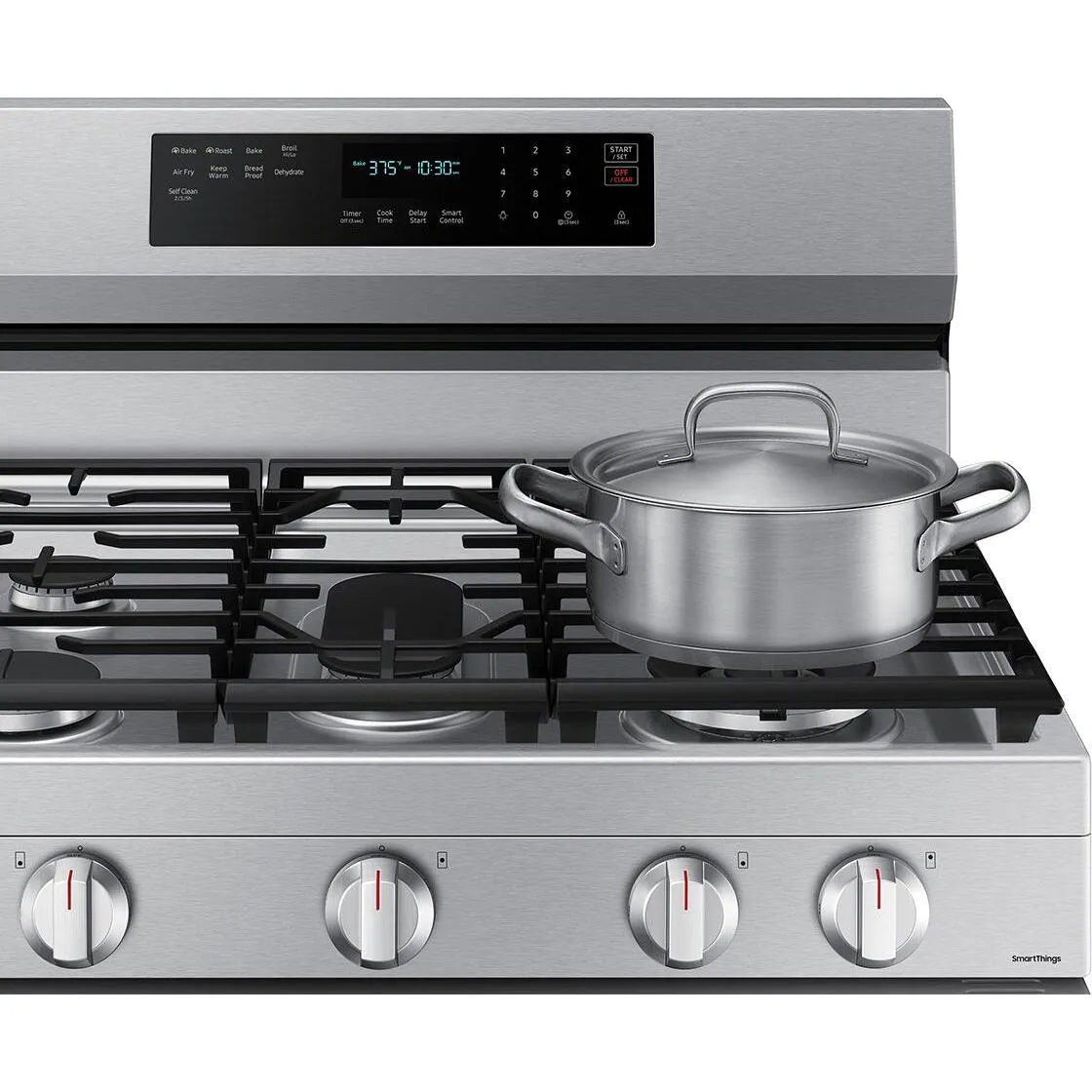 Samsung 30-inch Freestanding Gas Range with WI-FI Connect NX60A6711SS/AA