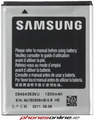 Samsung EB494353VU Battery for Galaxy Mini, Wave