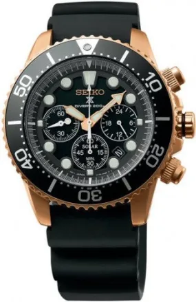 Seiko Prospex Solar Chronograph Diver's Men's Watch SSC618P1