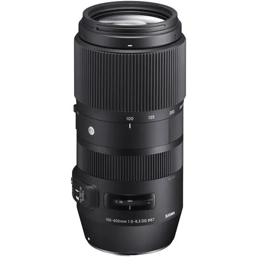 Sigma 100-400mm f/5-6.3 DG OS HS Contemporary Telephoto Lens for Nikon F-mount Camera