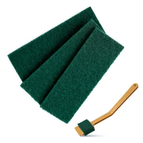 Slicer EZ Scrub Pads – Electric Blade Cleaning Tool for Deli Slicers, Safe Cleaner for Mandolin Slicers, Small Scrubbing Pads