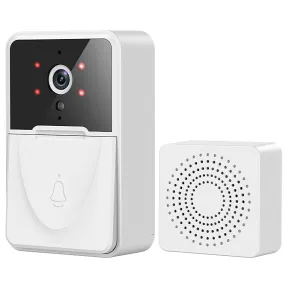 Smart Wireless Wi-Fi Video Doorbell Security Phone Door Bell Intercom Camera Door Bell Chime Two Way Audio Night Vision- Electronics