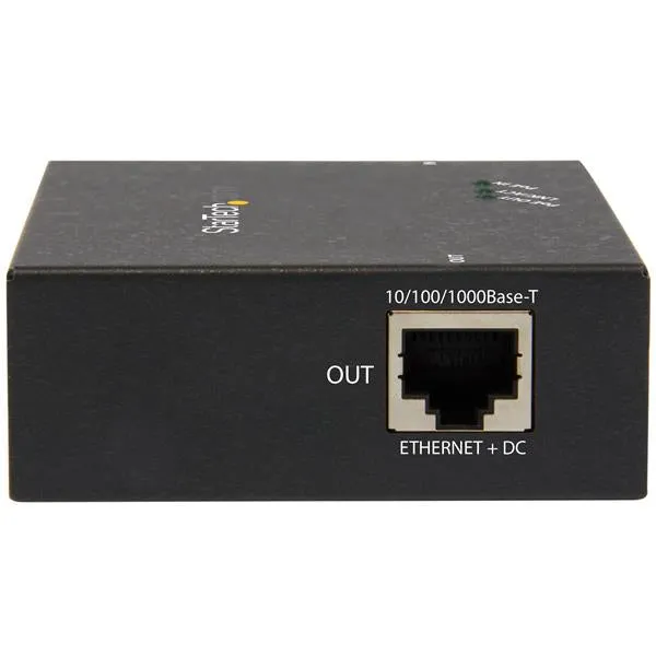 Startech.Com 1 Port Gigabit Poe  Extender 802.3At & 802.3Af - 100M (330Ft) - Power Over Ethernet Extender - Poe Repeater