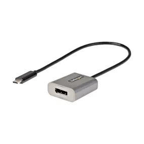 Startech.Com Usb C To Displayport Adapter, 8K/4K 60Hz Usb-C To Displayport 1.4 Adapter Dongle, Usb Type-C To Dp Monitor