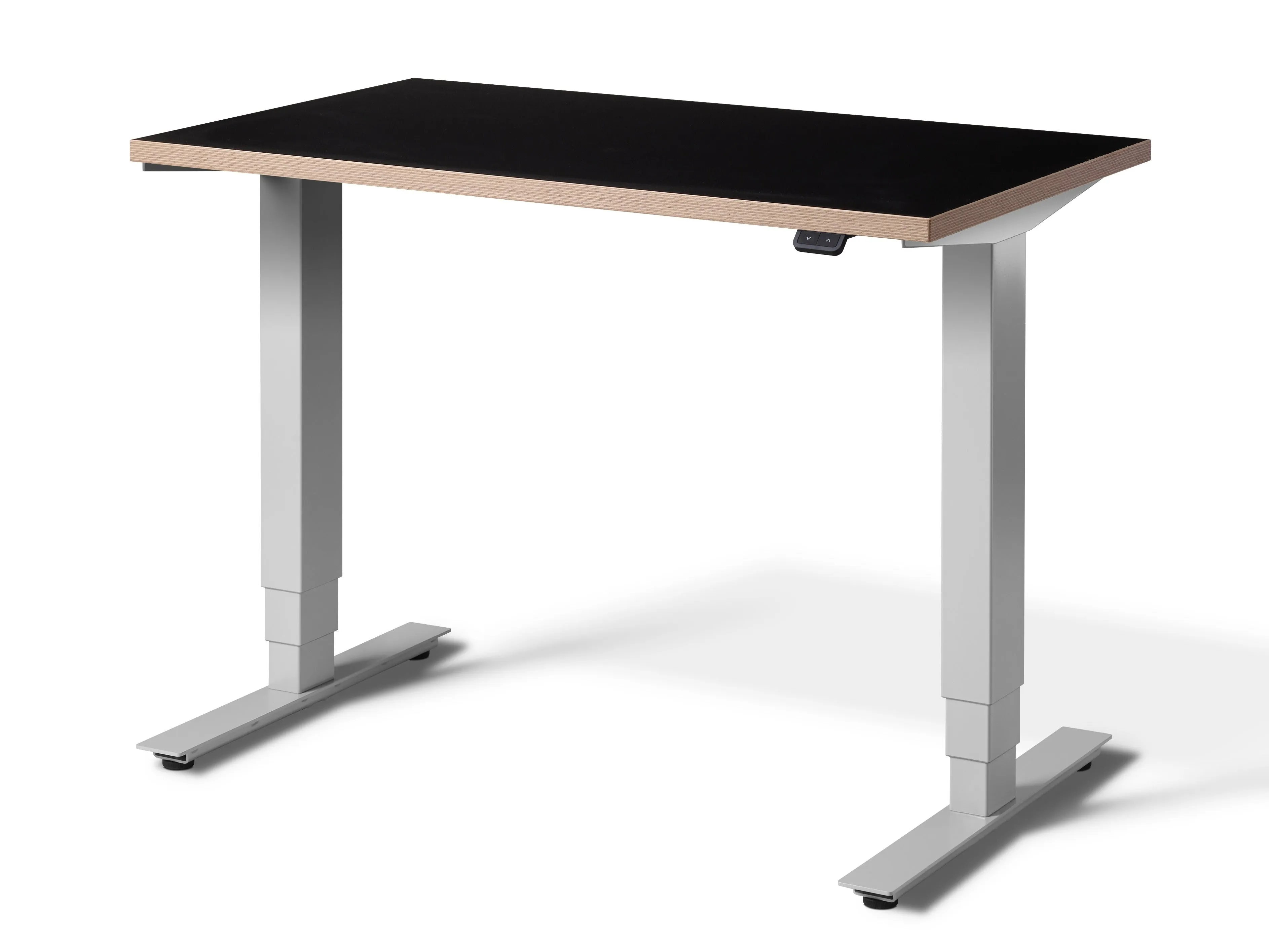 Stockholm Small Adjustable Standing Desk - Anthracite edition 1m x 0.6m (with Bluetooth Control)