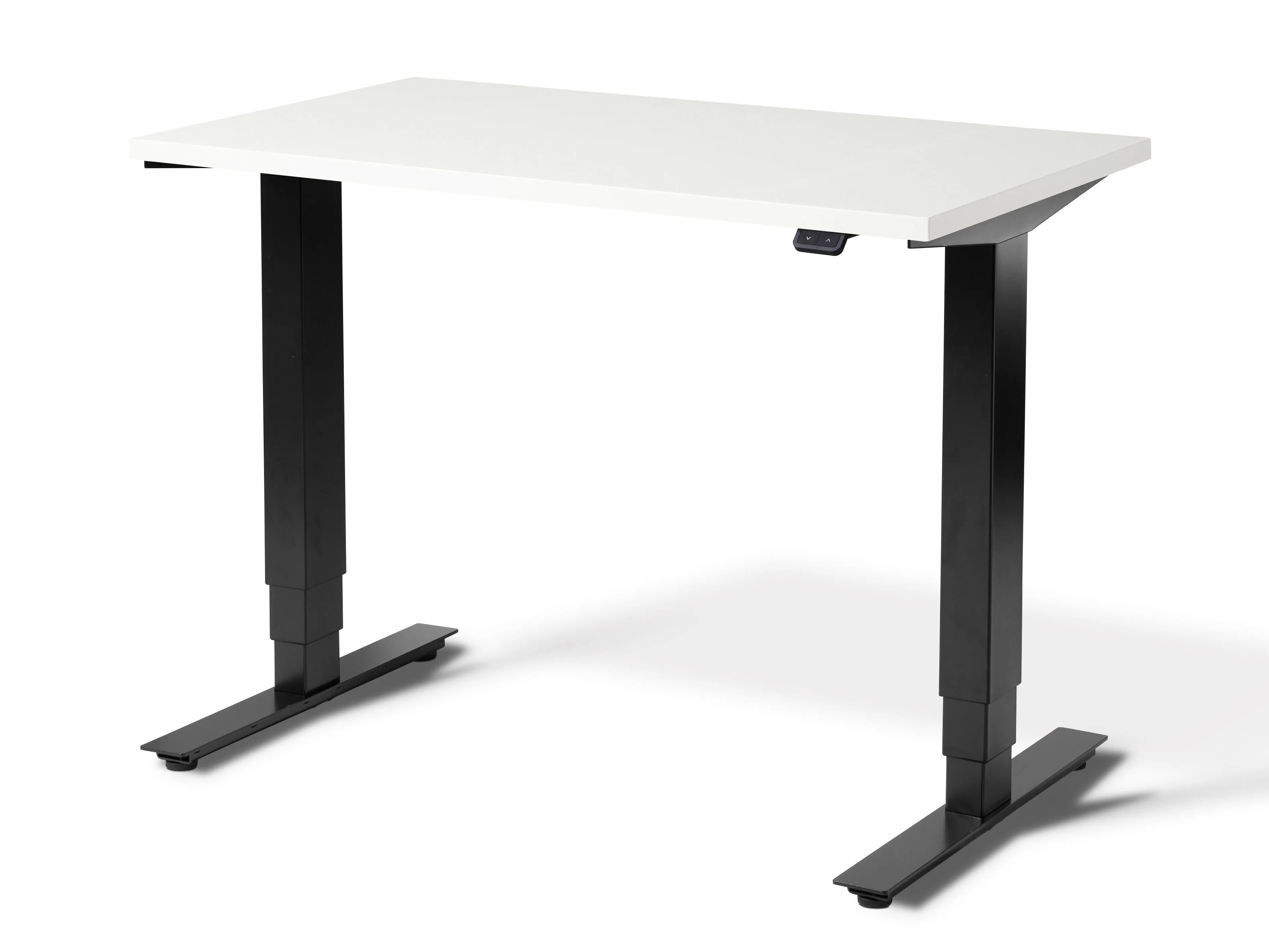 Stockholm Small Adjustable Standing Desk - Anthracite edition 1m x 0.6m (with Bluetooth Control)