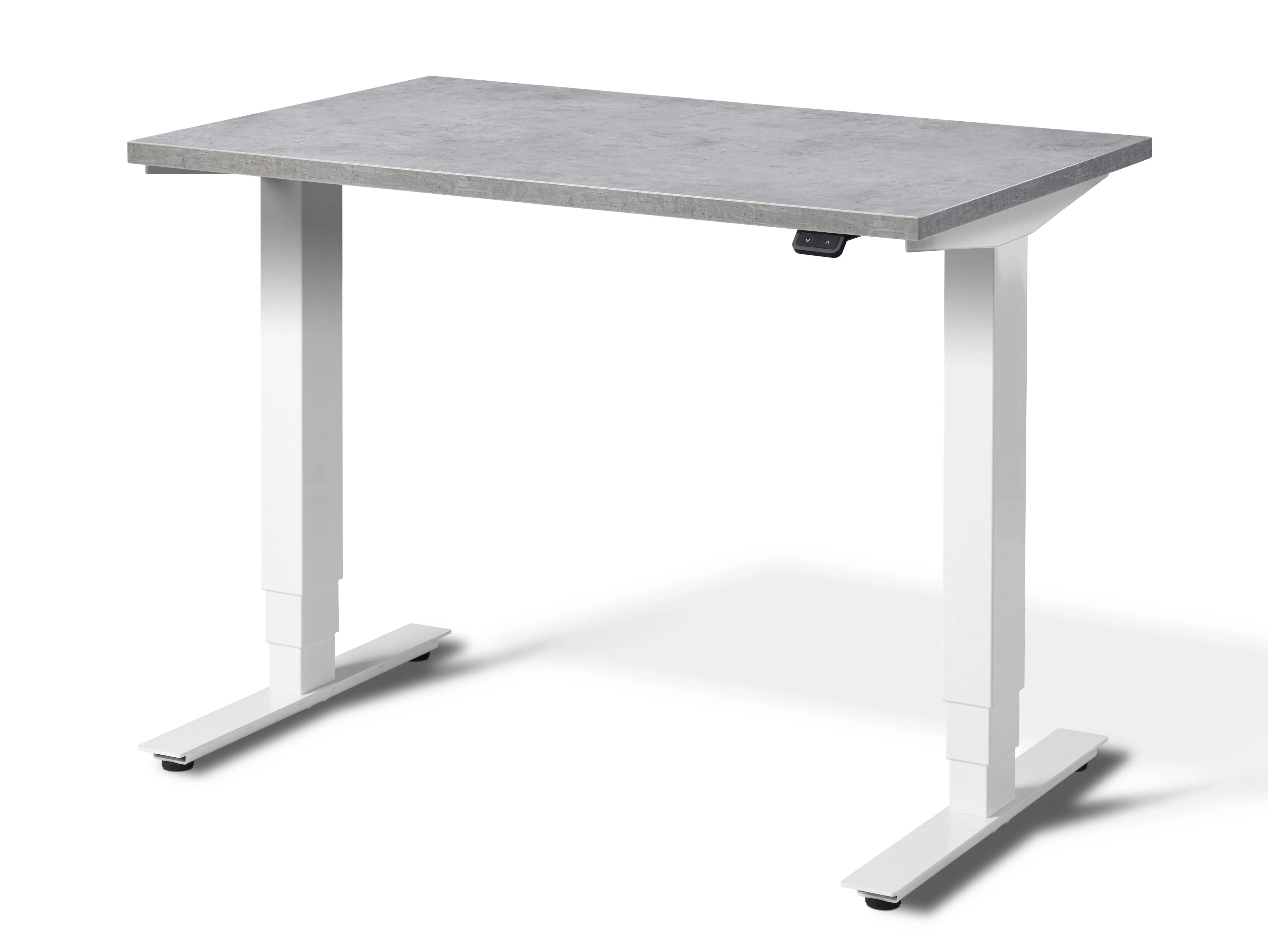 Stockholm Small Adjustable Standing Desk - Anthracite edition 1m x 0.6m (with Bluetooth Control)