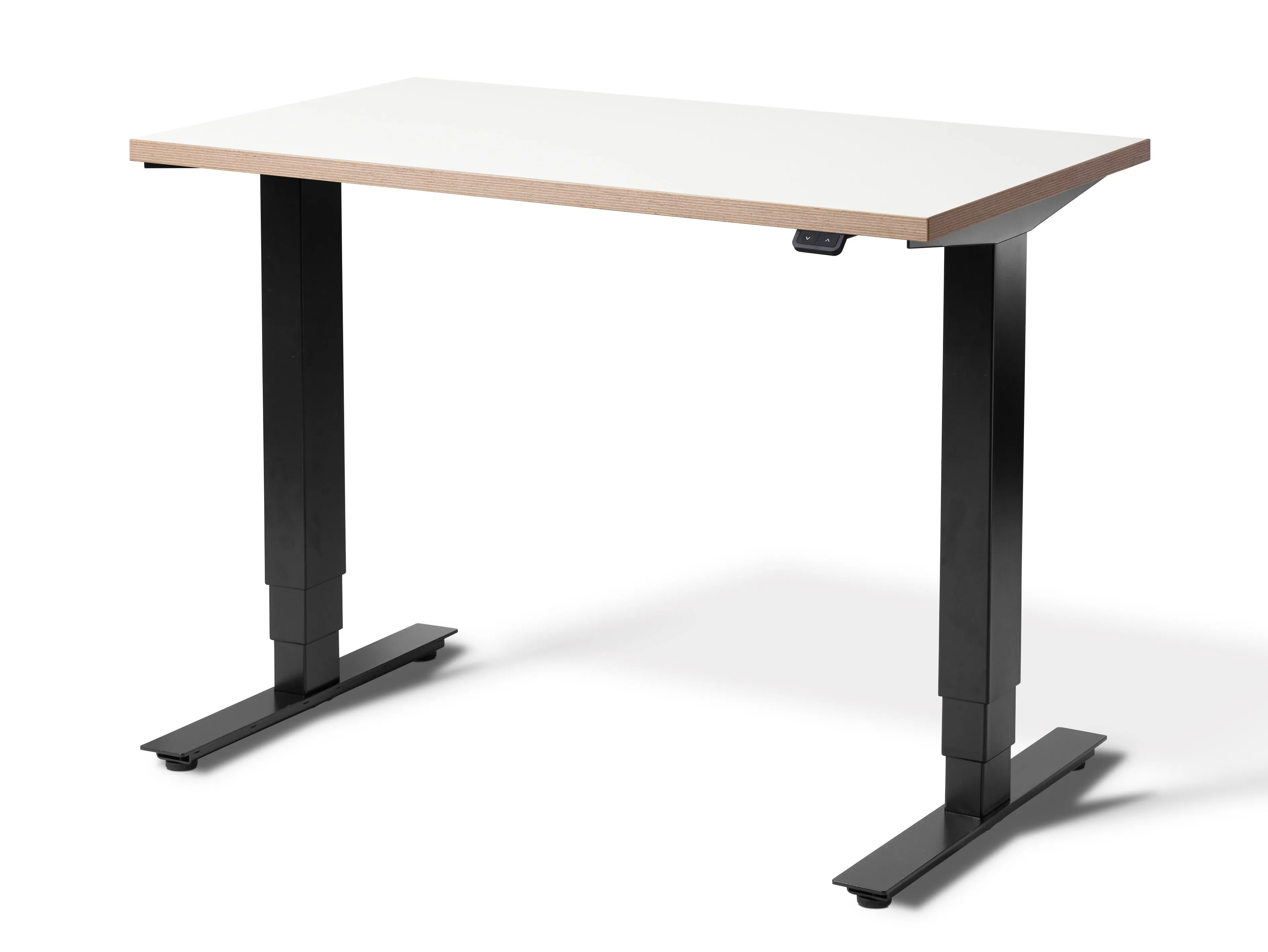 Stockholm Small Adjustable Standing Desk - Anthracite edition 1m x 0.6m (with Bluetooth Control)