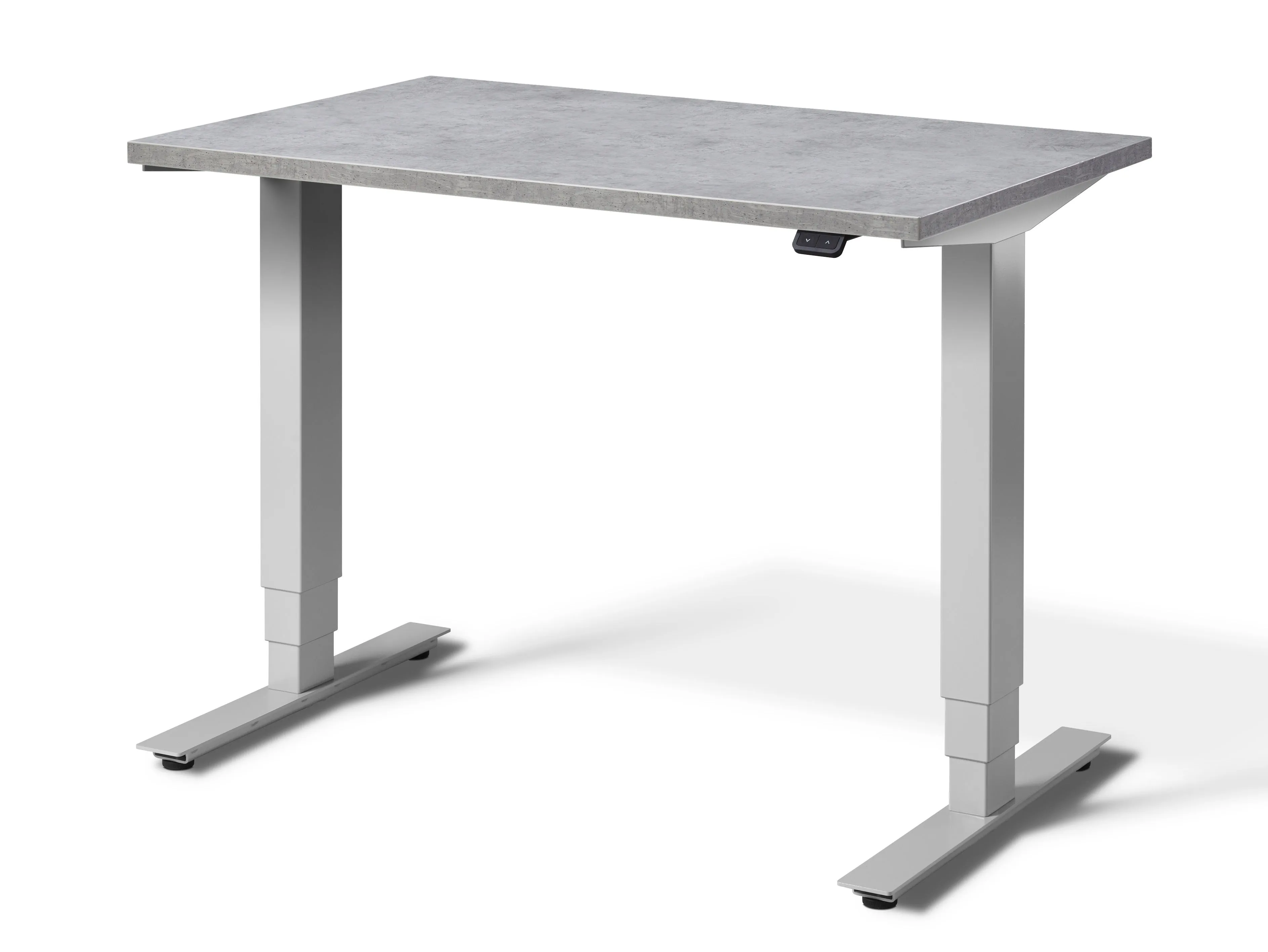 Stockholm Small Adjustable Standing Desk - Anthracite edition 1m x 0.6m (with Bluetooth Control)