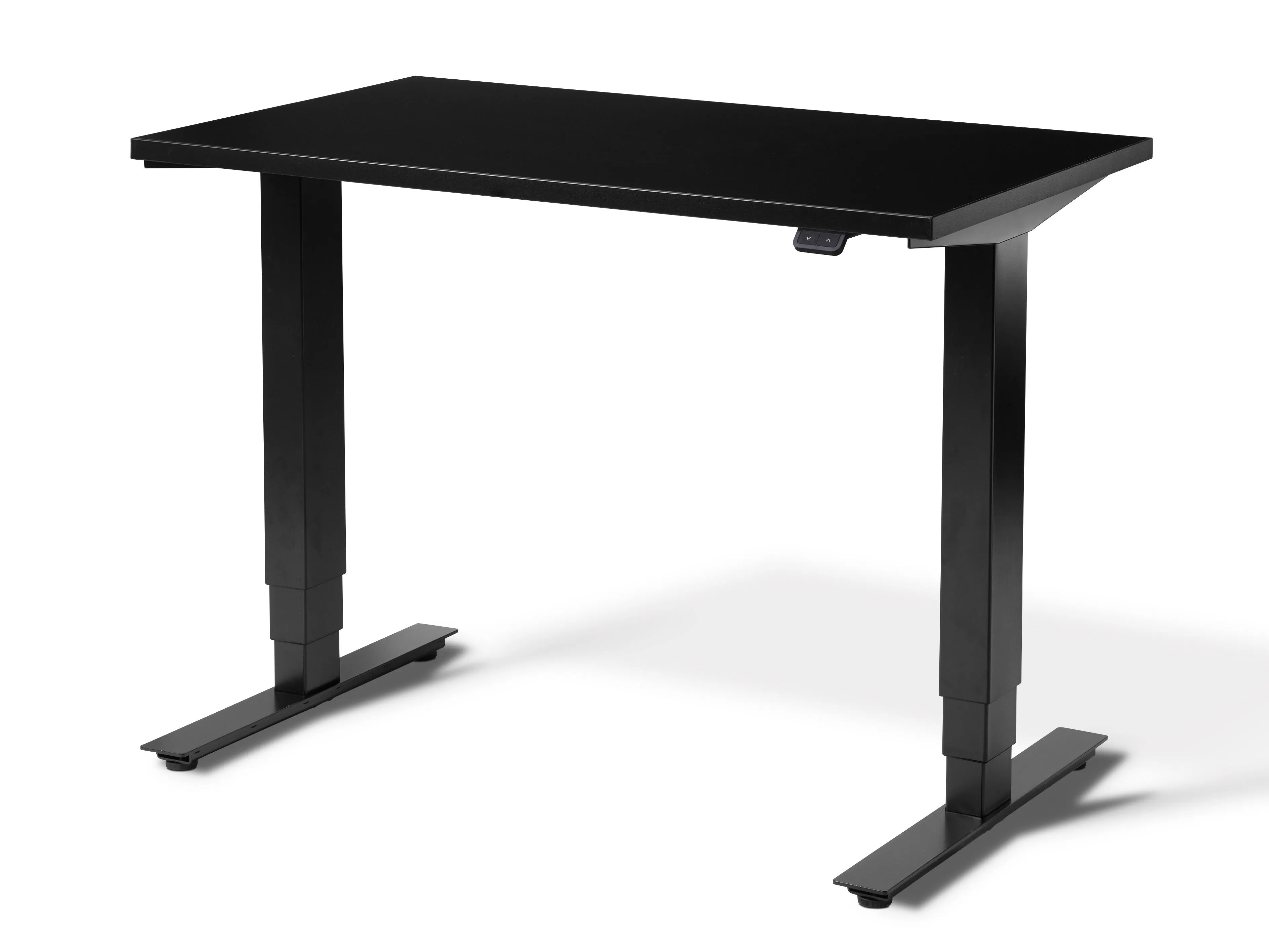 Stockholm Small Adjustable Standing Desk - Anthracite edition 1m x 0.6m (with Bluetooth Control)