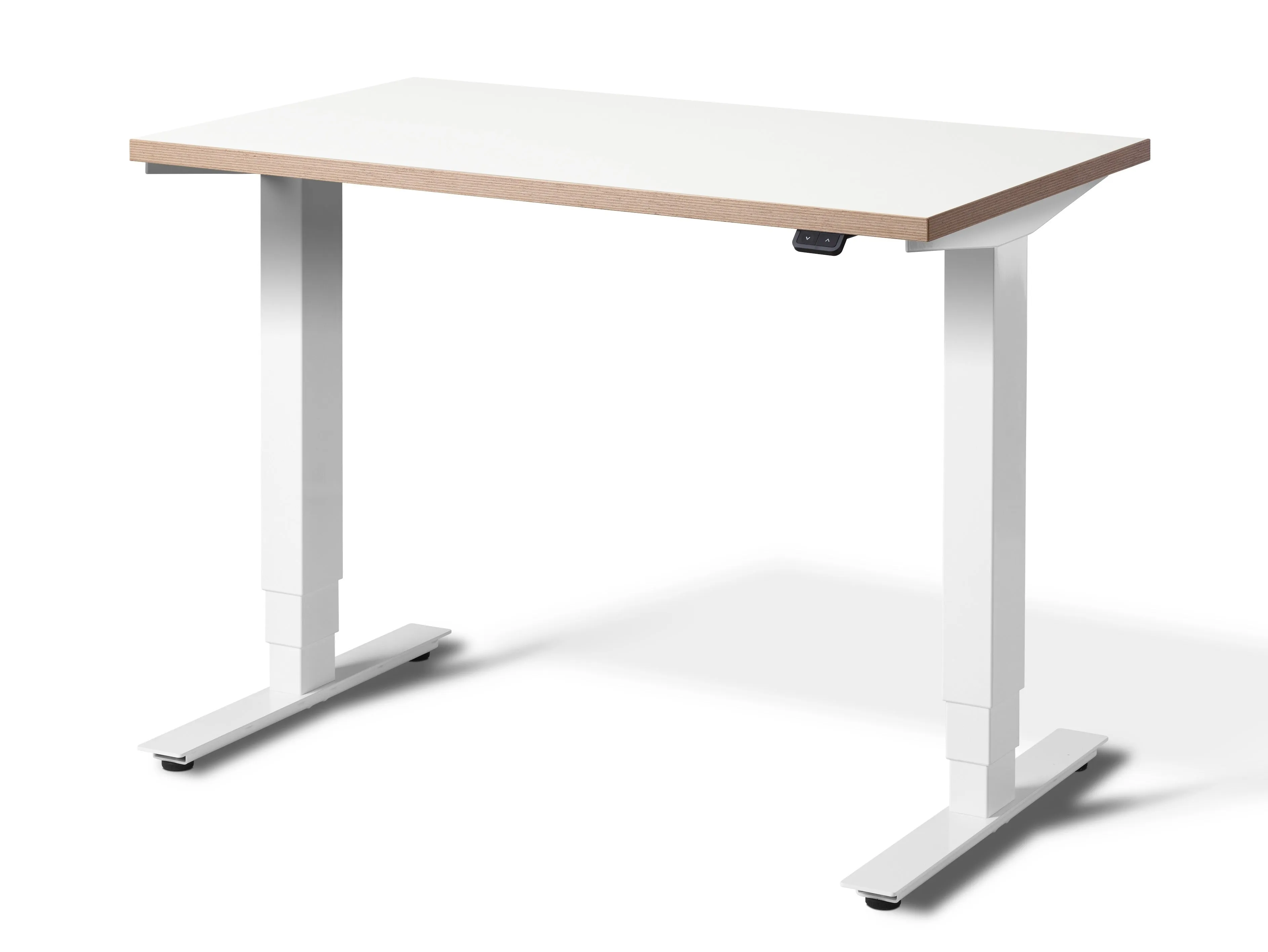 Stockholm Small Adjustable Standing Desk - Anthracite edition 1m x 0.6m (with Bluetooth Control)