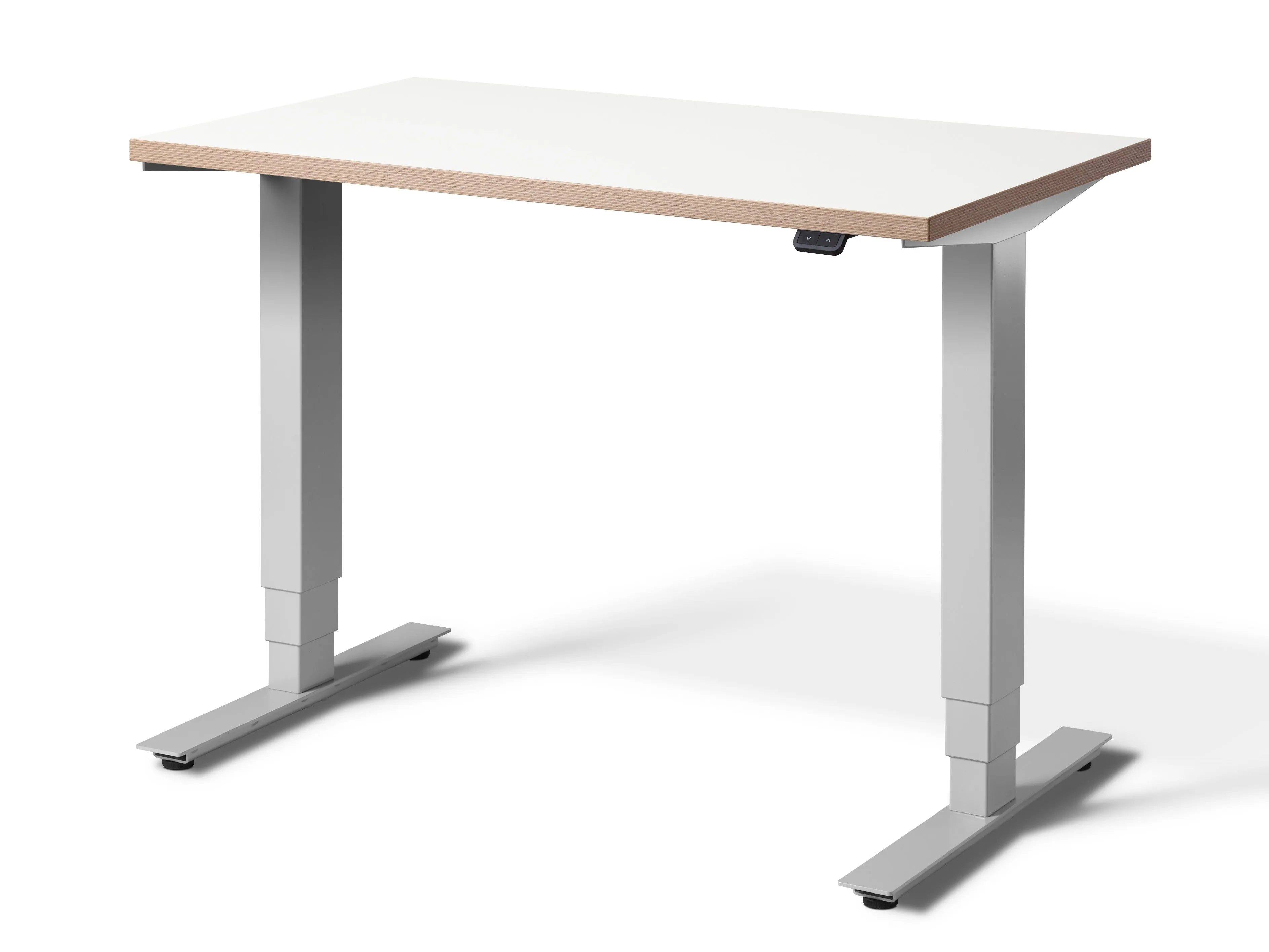 Stockholm Small Adjustable Standing Desk - Anthracite edition 1m x 0.6m (with Bluetooth Control)