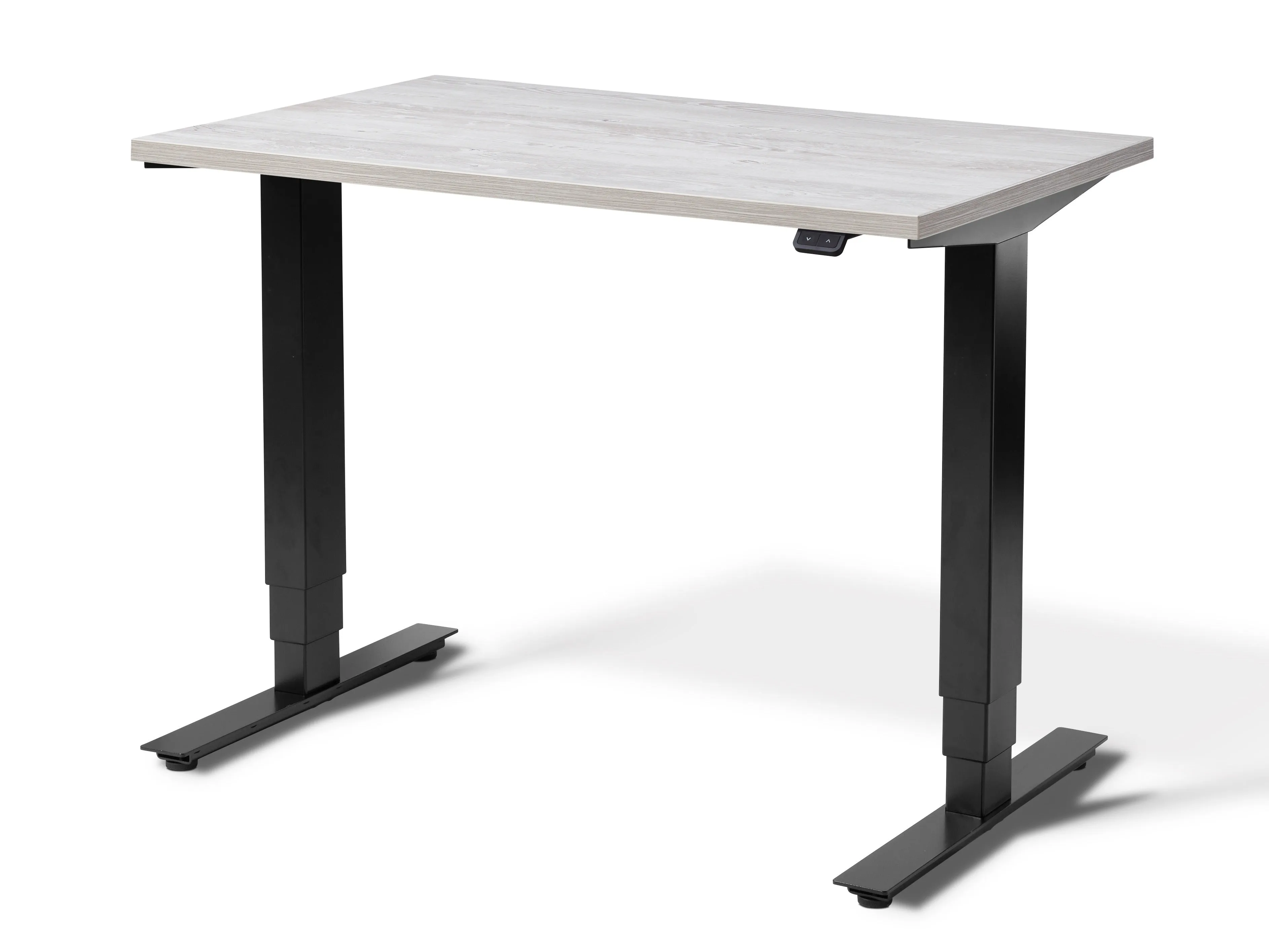 Stockholm Small Adjustable Standing Desk - Anthracite edition 1m x 0.6m (with Bluetooth Control)