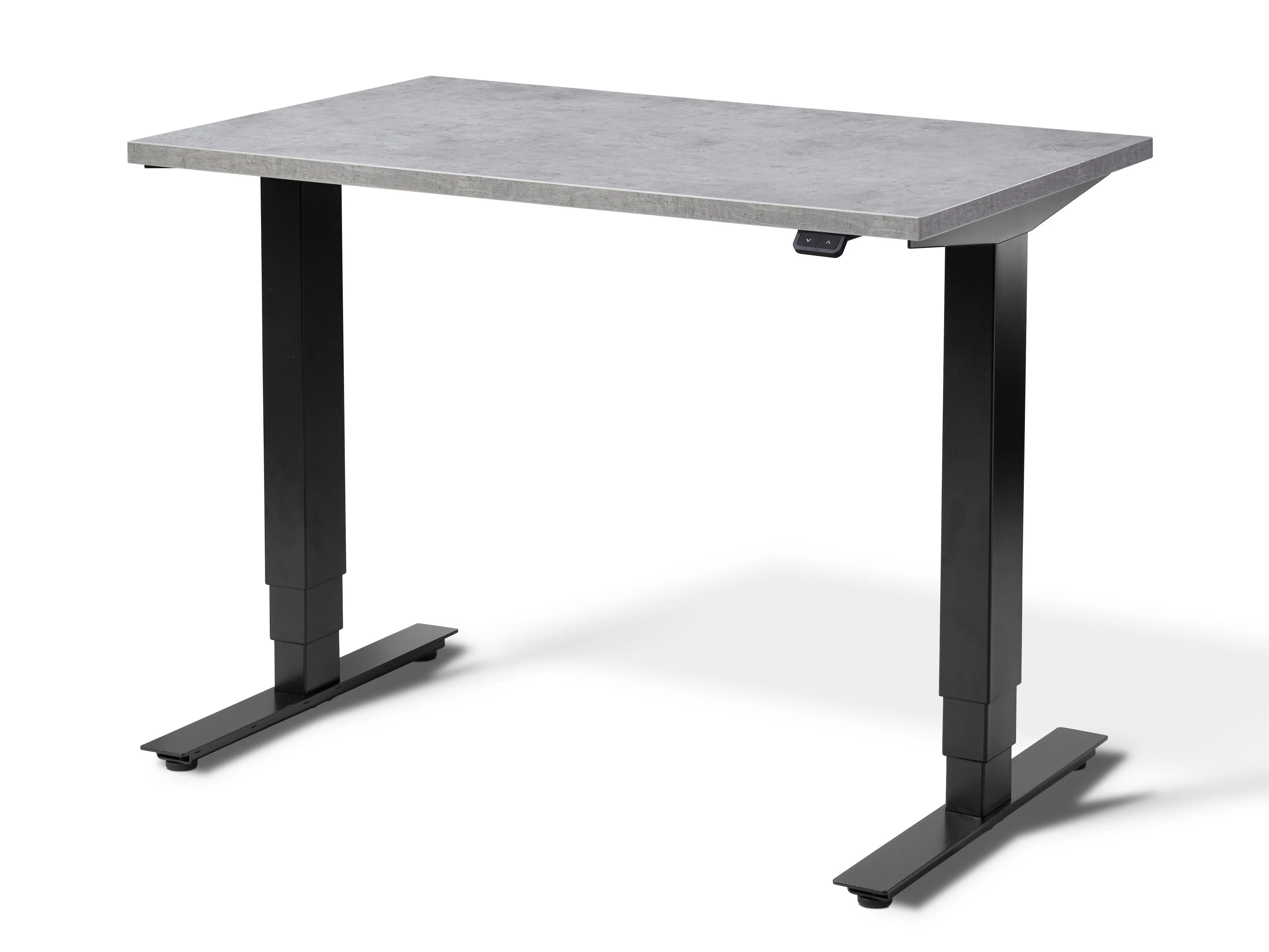 Stockholm Small Adjustable Standing Desk - Anthracite edition 1m x 0.6m (with Bluetooth Control)