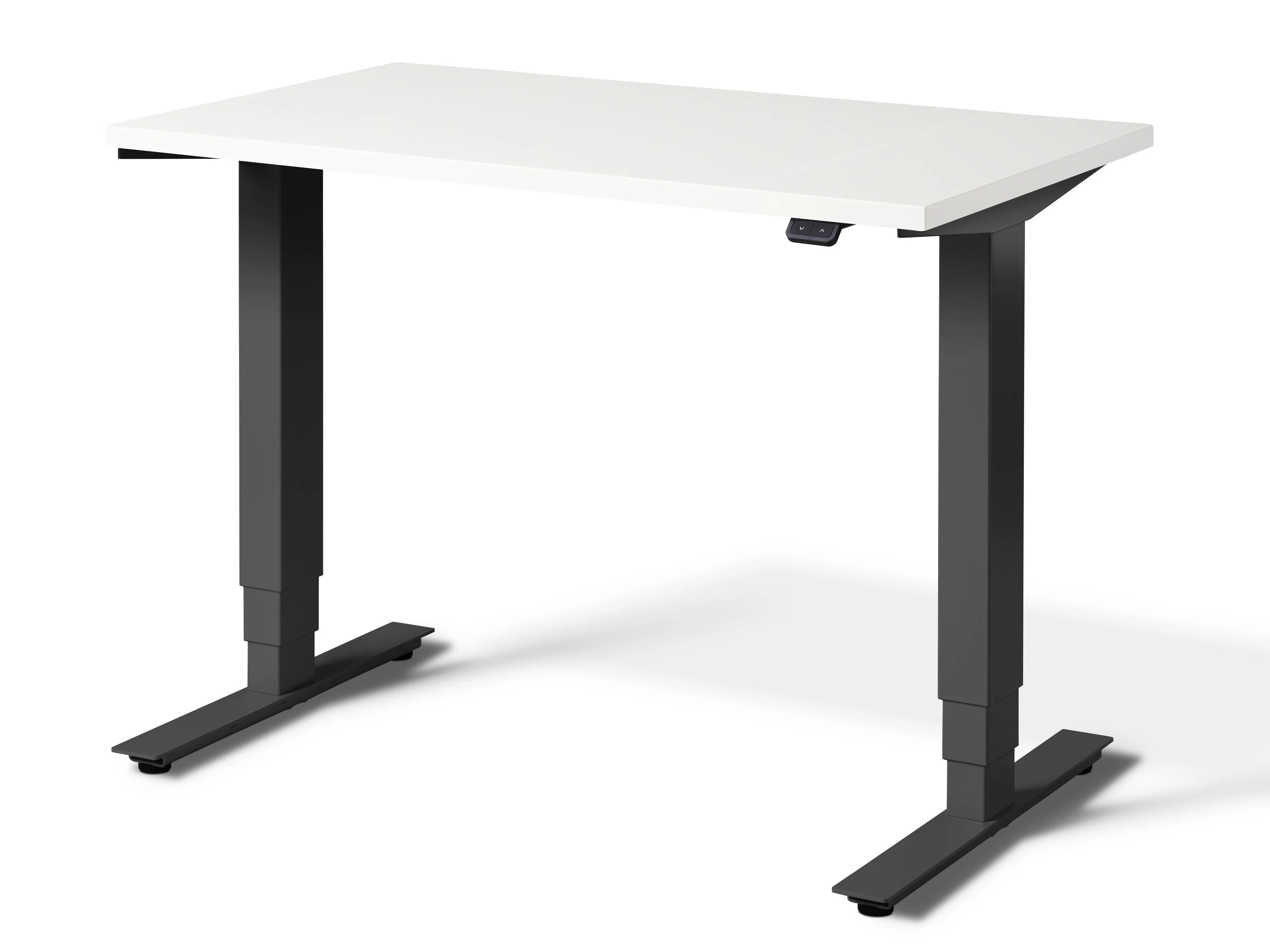 Stockholm Small Adjustable Standing Desk - Anthracite edition 1m x 0.6m (with Bluetooth Control)