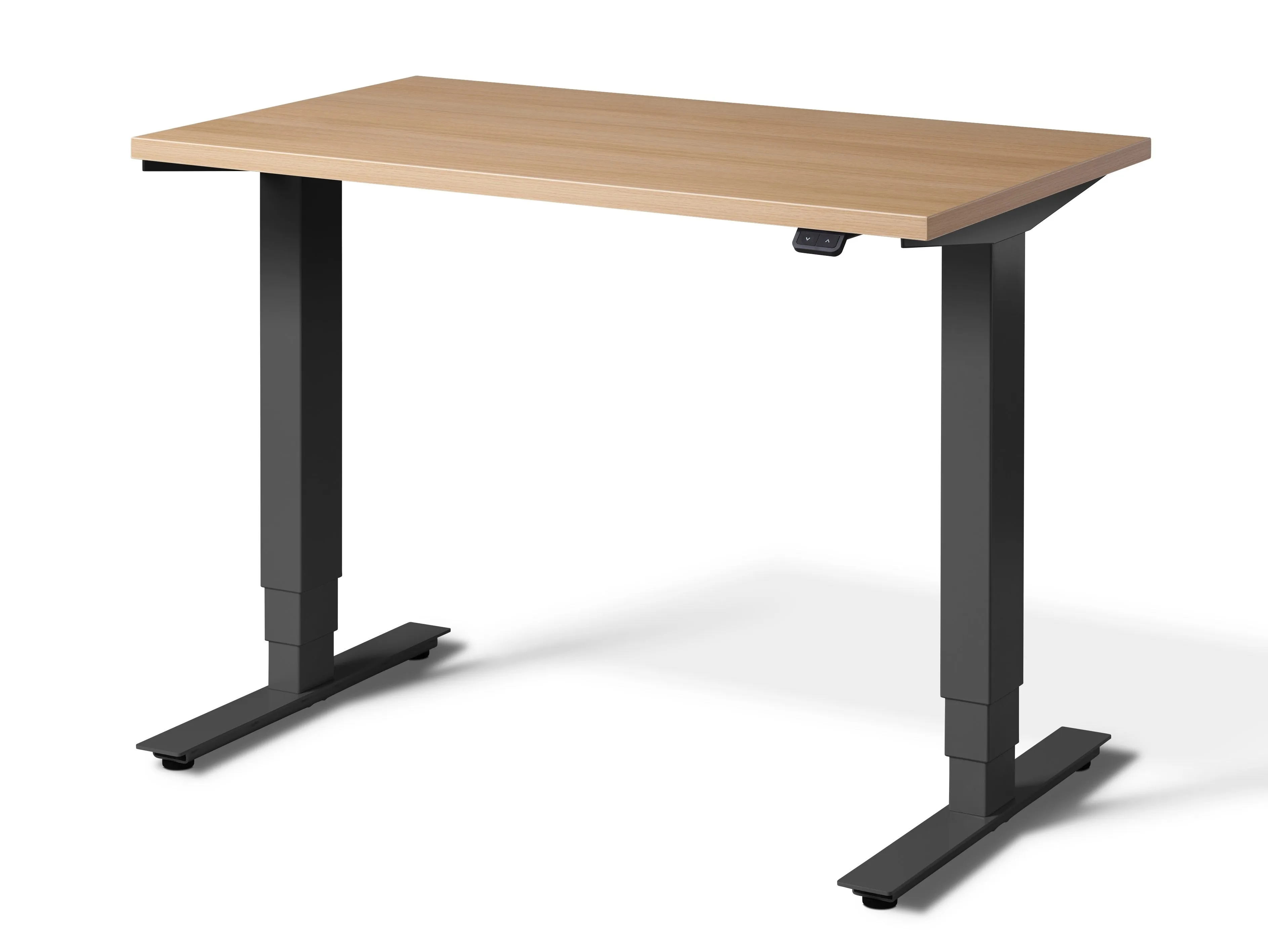 Stockholm Small Adjustable Standing Desk - Anthracite edition 1m x 0.6m (with Bluetooth Control)