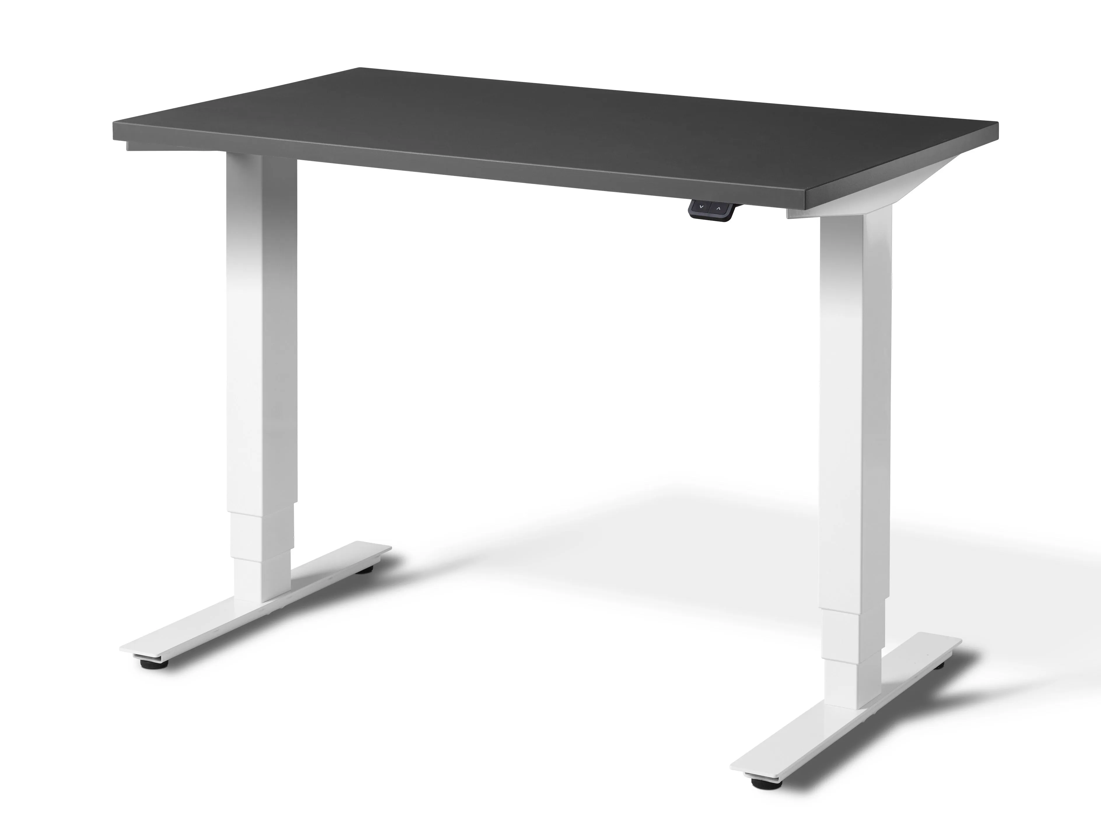 Stockholm Small Adjustable Standing Desk - Anthracite edition 1m x 0.6m (with Bluetooth Control)