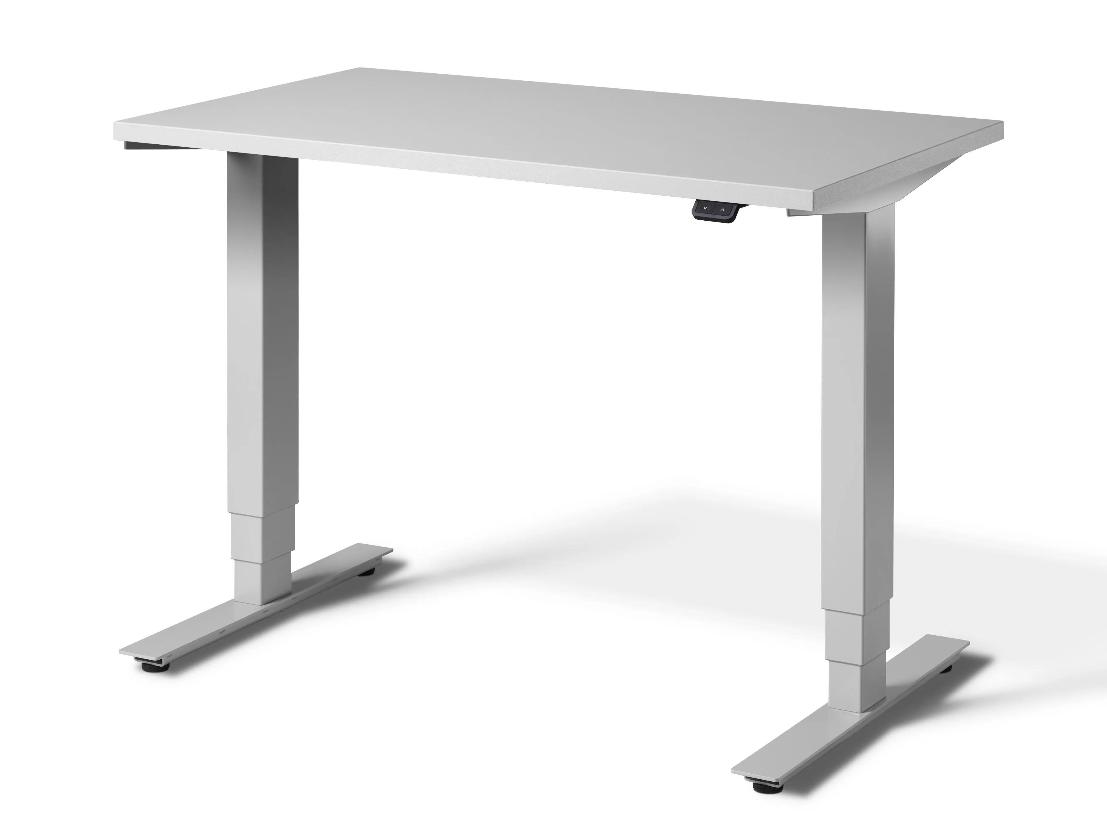 Stockholm Small Adjustable Standing Desk - Anthracite edition 1m x 0.6m (with Bluetooth Control)