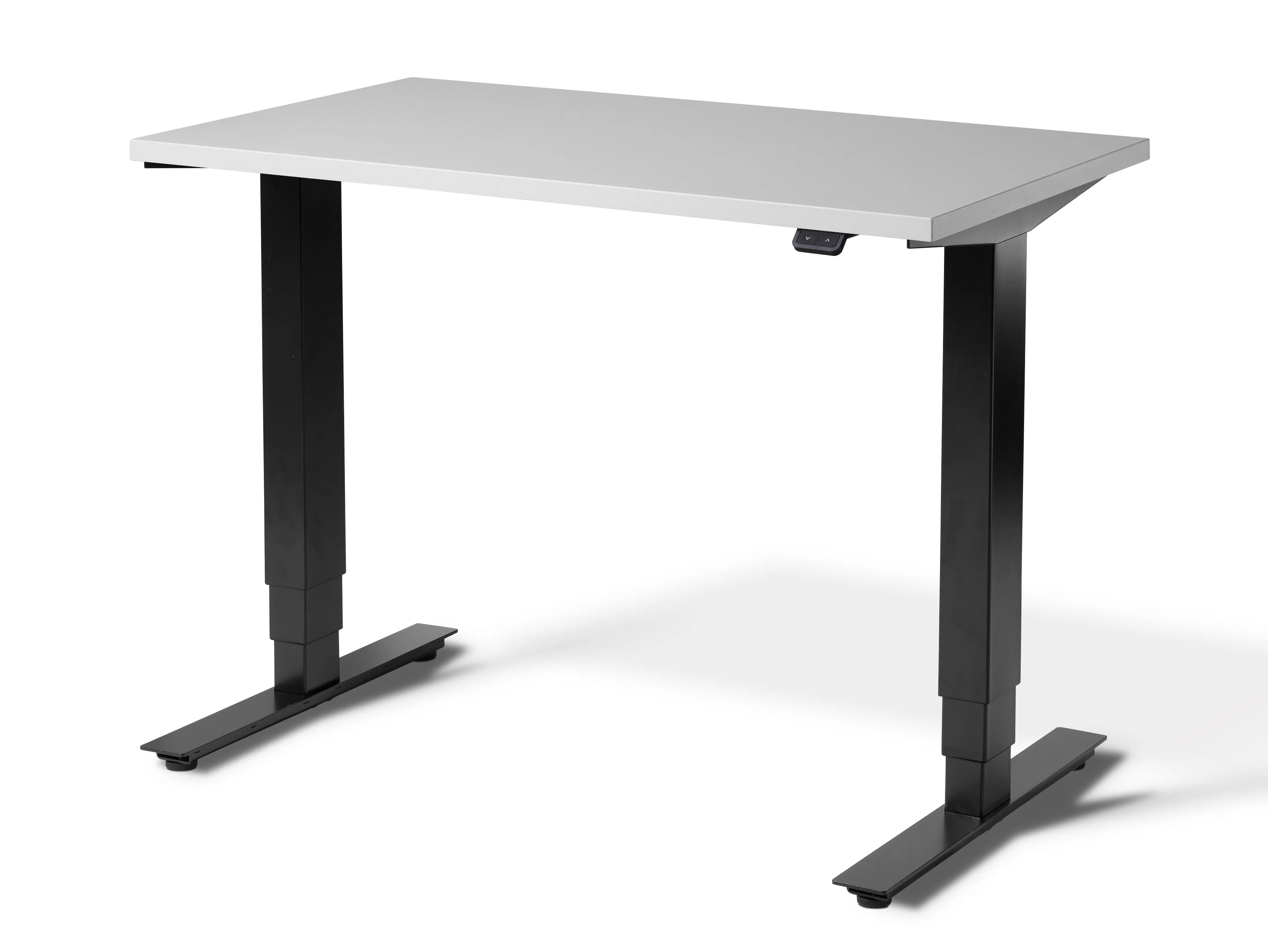 Stockholm Small Adjustable Standing Desk - Anthracite edition 1m x 0.6m (with Bluetooth Control)