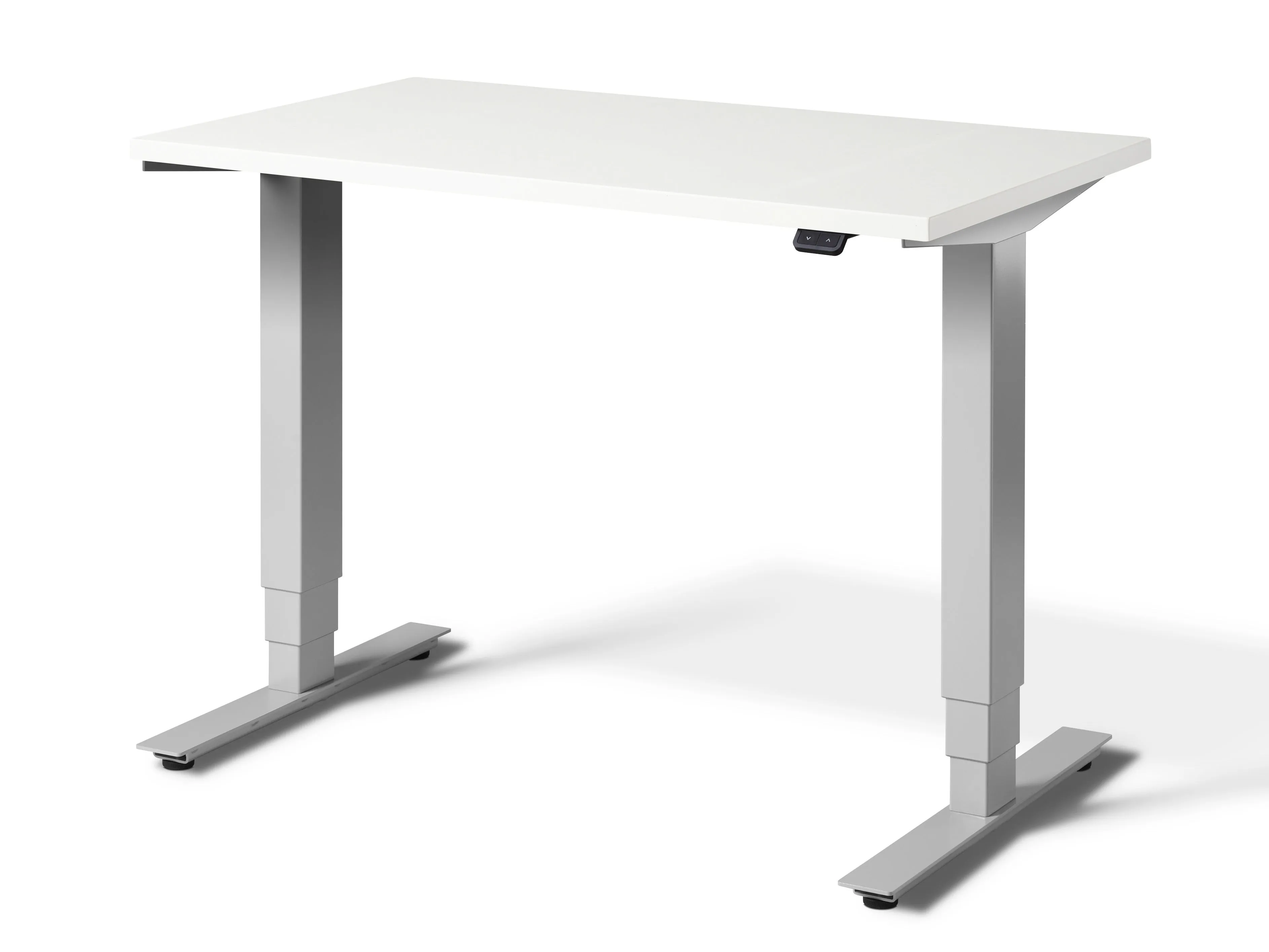 Stockholm Small Adjustable Standing Desk - Anthracite edition 1m x 0.6m (with Bluetooth Control)