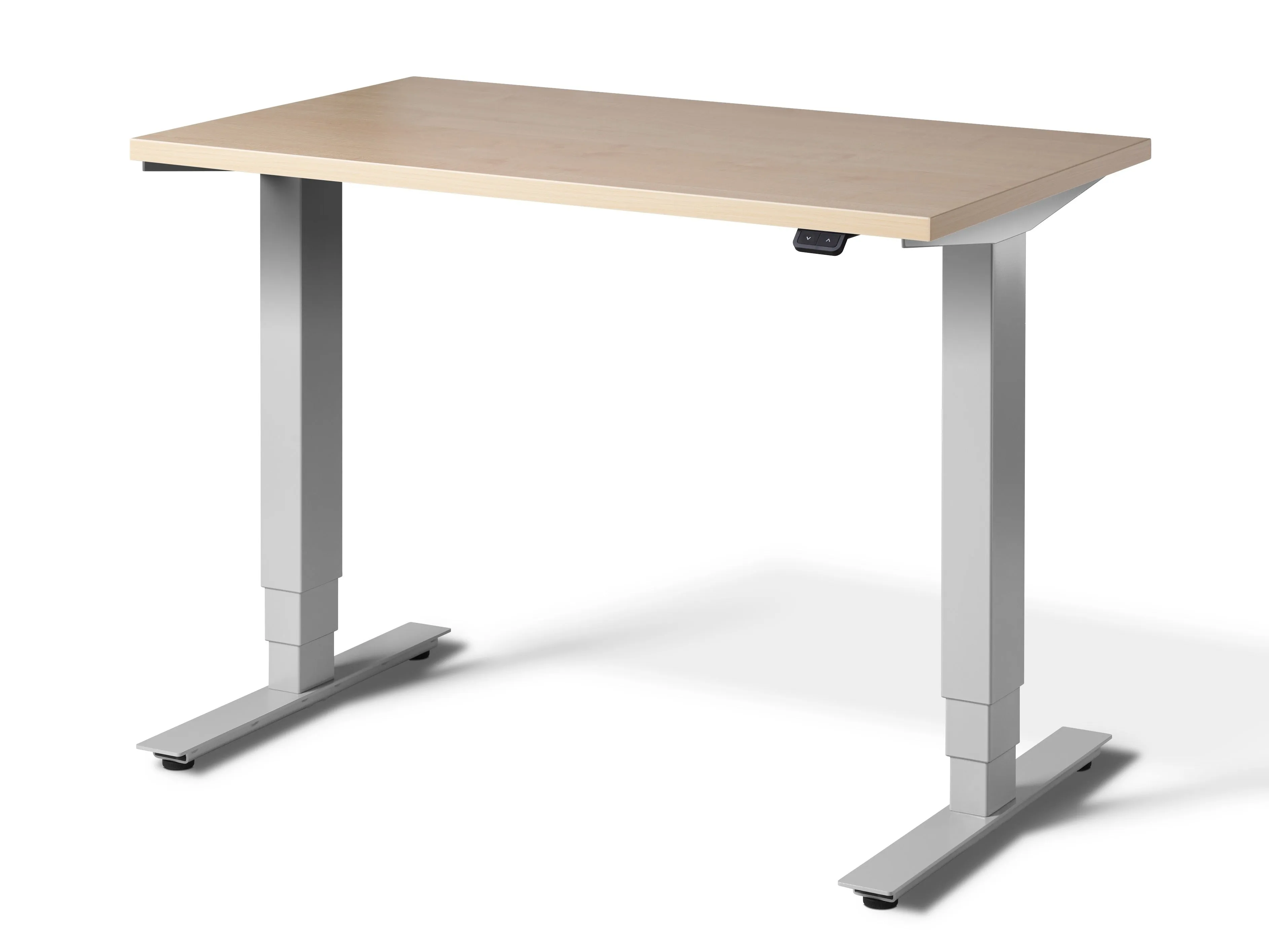 Stockholm Small Adjustable Standing Desk - Anthracite edition 1m x 0.6m (with Bluetooth Control)