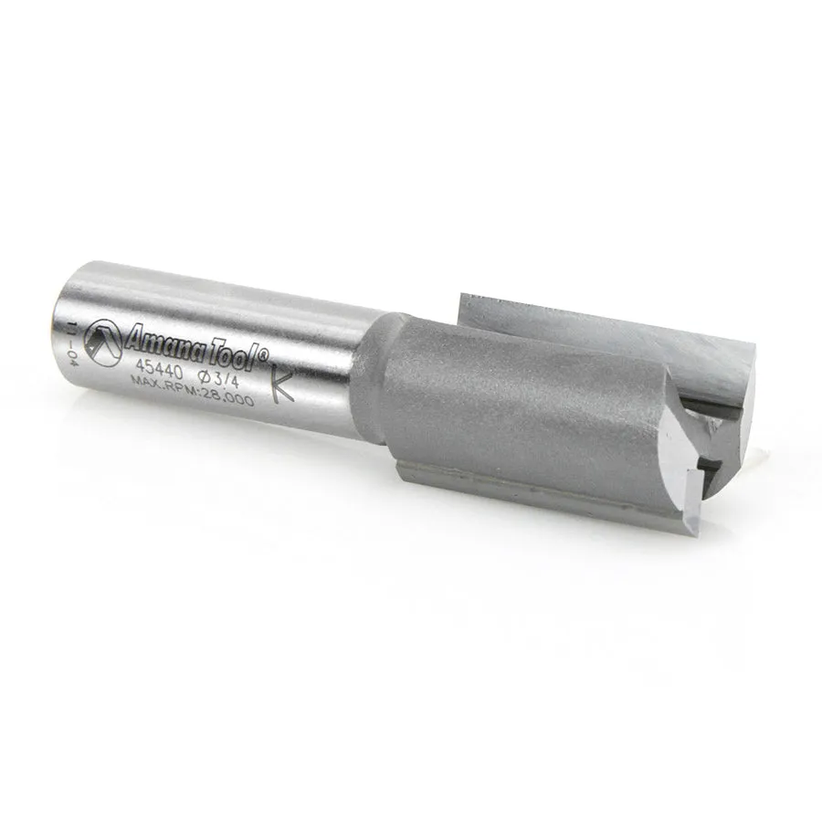 Straight Plunge Router Bit | 2 Flute | Various Dia x 1 1⁄4 x 1⁄2" Shank | 45440 | 738685854402