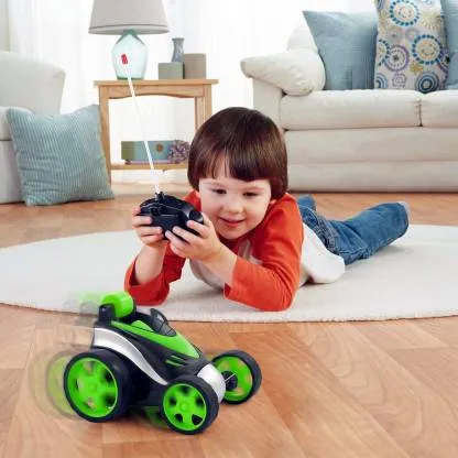 Stunt Car Vehicle 360°Rotating Rolling Radio Control Electric Racing Car