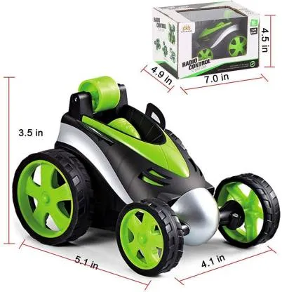 Stunt Car Vehicle 360°Rotating Rolling Radio Control Electric Racing Car