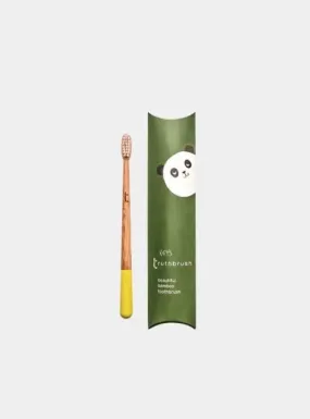 Sunshine Yellow - Truthbrush Tiny Bamboo Toothbrush for Children