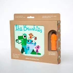 The Brushies Book   Monkey Toothbrush Set