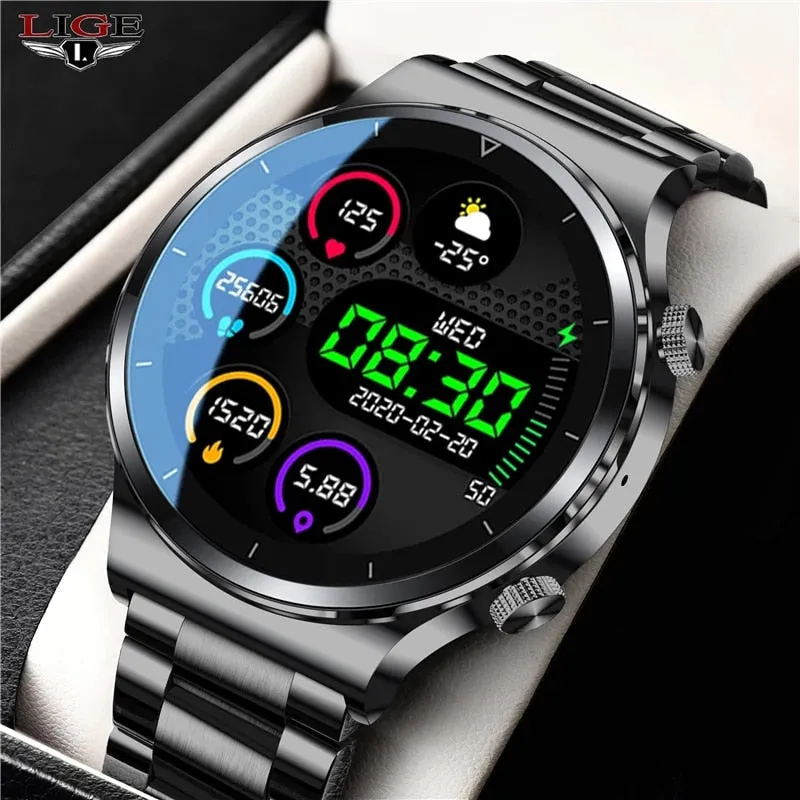 THE WATCH Brand Men Sport Bluetooth Call Touch Screen & Waterproof Swimming Activity tracker  Watch