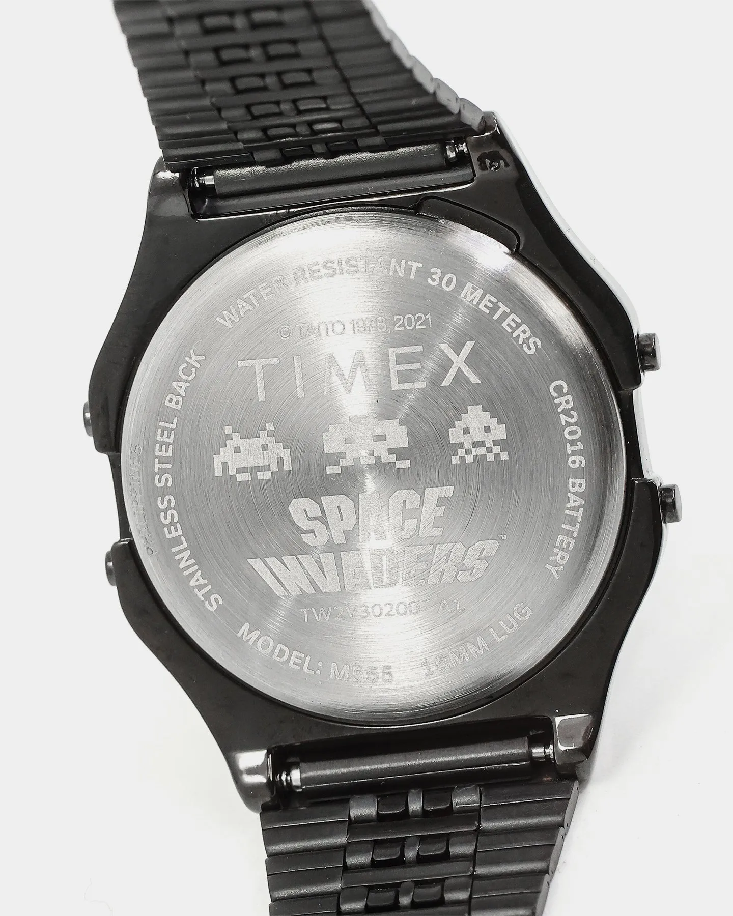 Timex Timex 80 x Space Invaders 34MM Watch Black