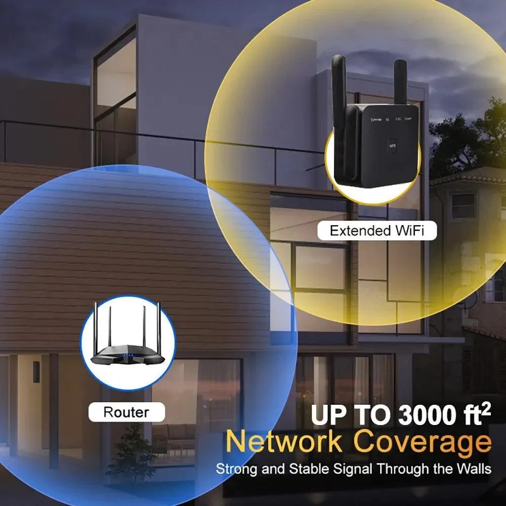 Ultimate Dual-Band WiFi Signal Booster: Seamless Connectivity for Home Networks