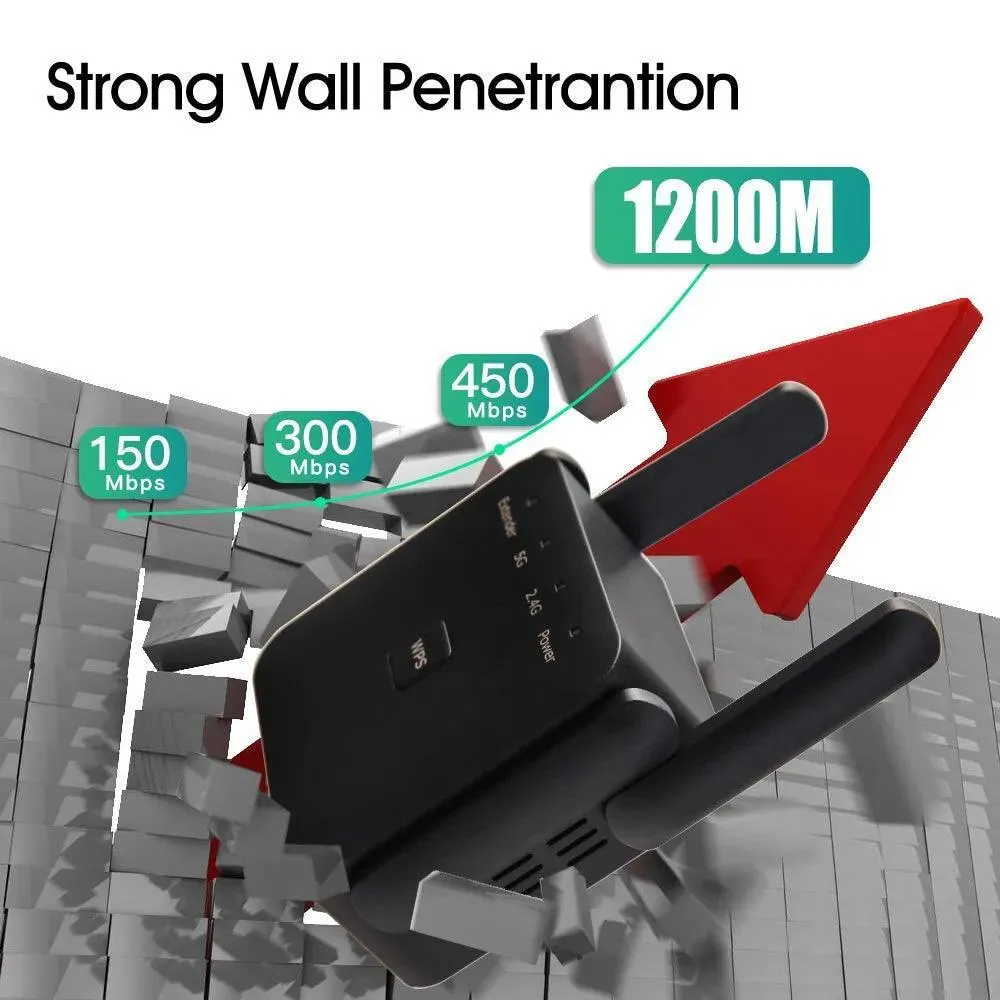 Ultimate Dual-Band WiFi Signal Booster: Seamless Connectivity for Home Networks