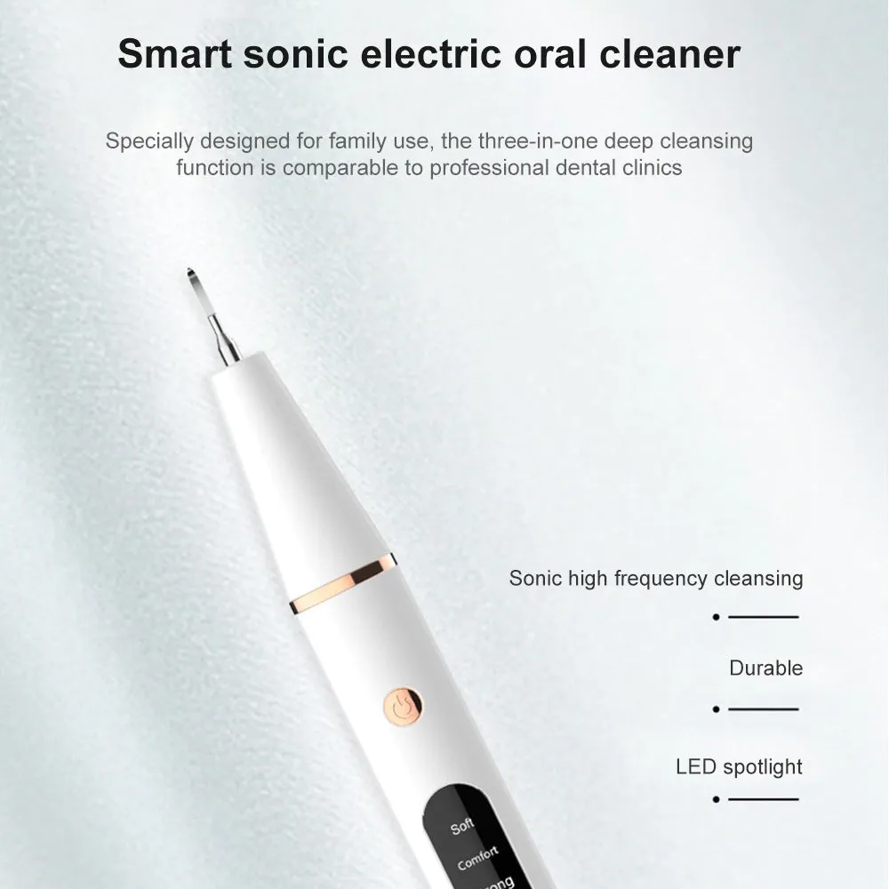 USB Charging Ultrasonic Electric Teeth Dental Scaler with LED Display