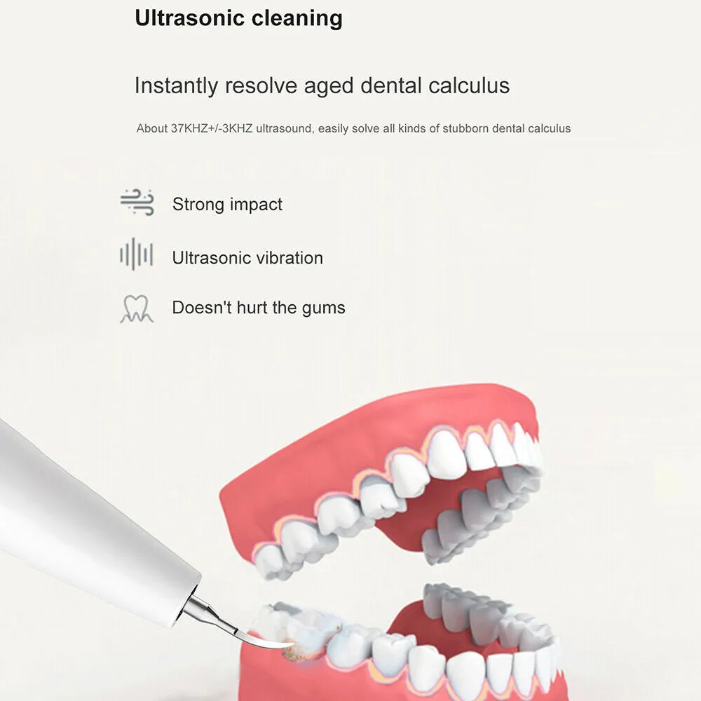 USB Charging Ultrasonic Electric Teeth Dental Scaler with LED Display