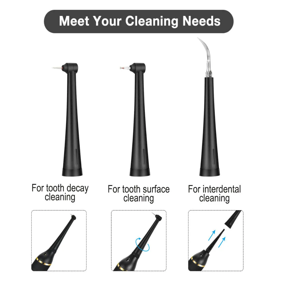 USB Rechargeable Electric Dental Calculus Tooth Cleaner with LED HD Screen